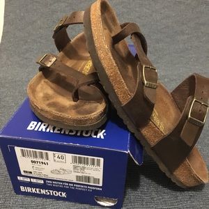 Birkenstocks size 40 Mayari Graceful Toffee, 260.